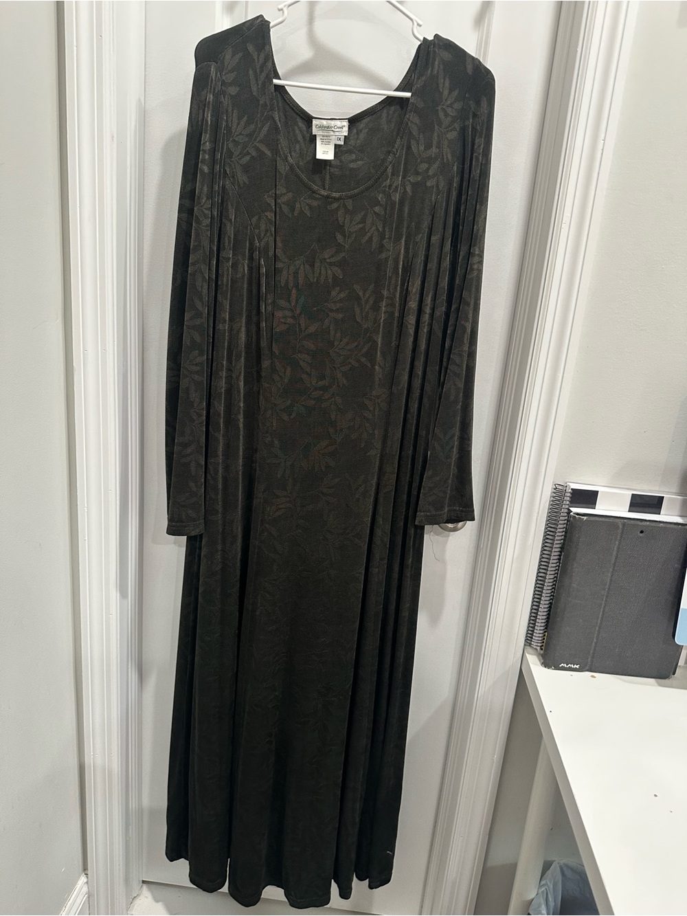 Vintage Forest Green Dress